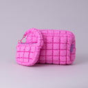 Set kozmetičkih torbica Quilt Pink