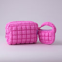 Set kozmetičkih torbica Quilt Pink