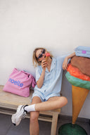 Tote Bag Hold-It-All Pink