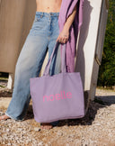 Tote Bag Hold-It-All Purple