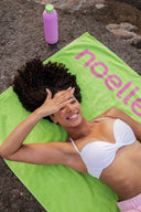 Ručnik za plažu Pink/Lime