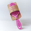 Eco-friendly hairbrush Pink Spiral