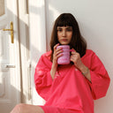 Taza térmica Cloud rosa, 350 ml