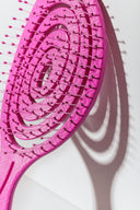 Eco-friendly hairbrush Pink Spiral