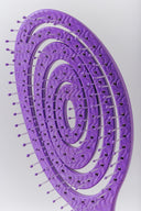 Brosse à cheveux éco Purple Spiral