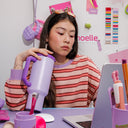 Tumbler morado, 1200 ml