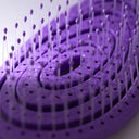 Eko četka za raščešljavanje kose bez oštećivanja - Ljubičasta spiralna